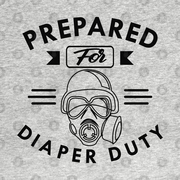 New Dad - Prepared for diaper duty by KC Happy Shop